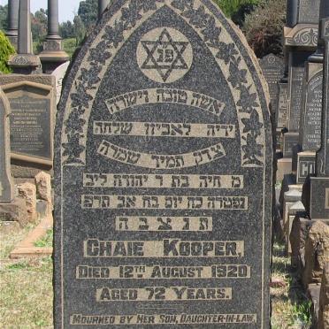 KOOPER Chaie -1920