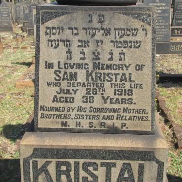 KRISTAL Sam -1918