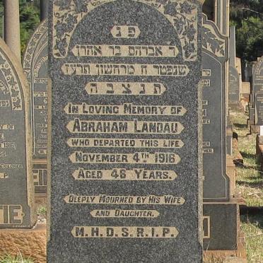 LANDAU Abraham -1916
