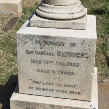 MARTIN Derrick -1922