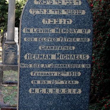 MICHAELIS Herman -1916