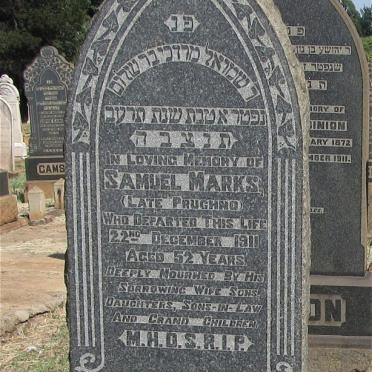 MARKS Samuel -1911