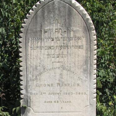 RESNICK Chone -1903