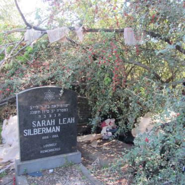 SILBERMAN Sarah Leah 1896-1993