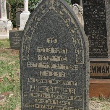 SAMUELS Annie -1902