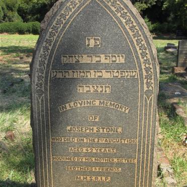 STONE Joseph -1910