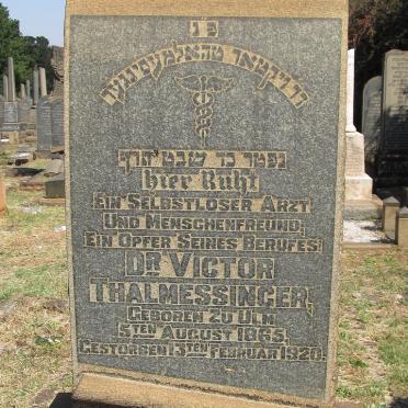 THALMESSINGER Victor 1865-1920