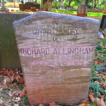 ALLINGHAM Richard 1912-1978