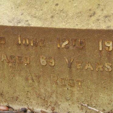 ACKERLEY George -1923