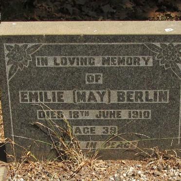 BERLIN Emilie -1910