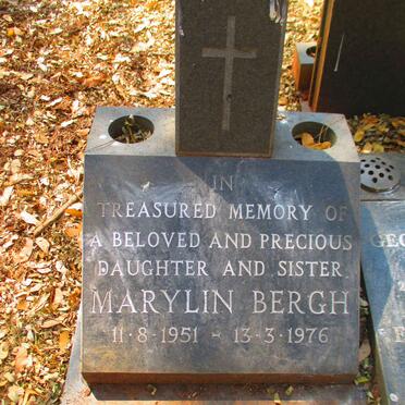 BERGH Marylin 1951-1976