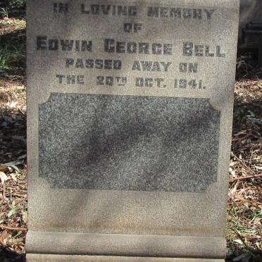 BELL Edwin George -1941