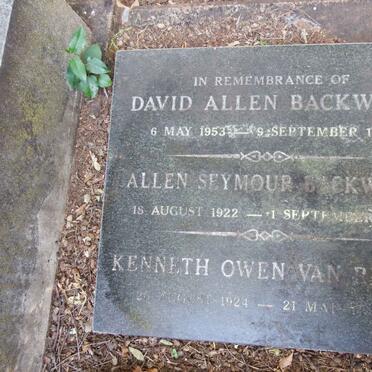 BACKWELL :: VAN RENEN