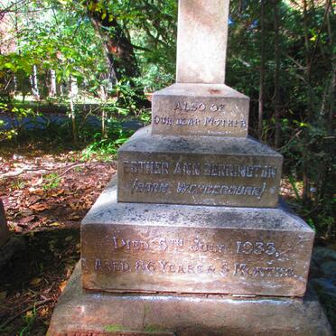 BERRINGTON Esther Ann nee WEDDERBURN -1933