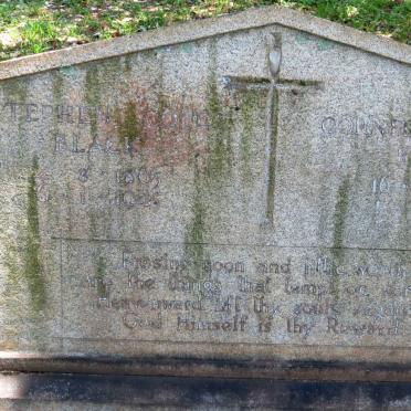BLACK Stephen Cope 1863-1945 &amp; Cornelia Eleanor 1867-1945