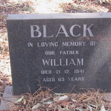 BLACK William -1941