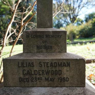 CALDERWOOD Lilias Steadman -1950