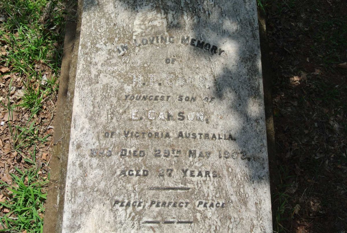 COOK H.E. -1903