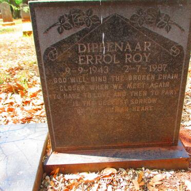 DIPPENAAR Errol Roy 1943-1987