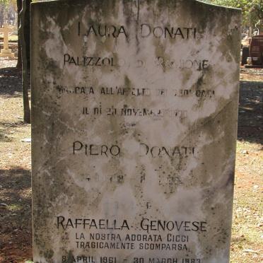 DONATI Laura -1977 :: DONATI Piero 1909-1999 :: GENOVESE Raffaella 1961-1983