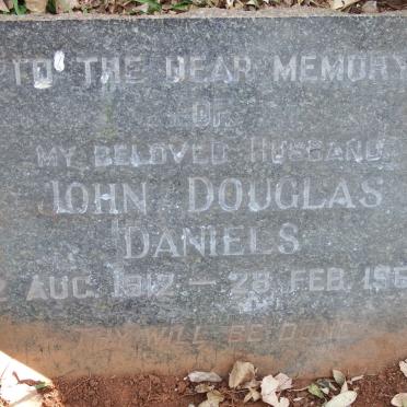 DANIELS John Douglas 1912-1967