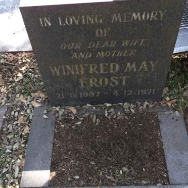 FROST Winifred May 1907-1971