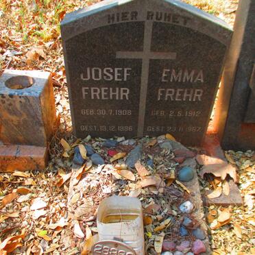 FREHR Josef 1908-1986 & Emma 1912-1987