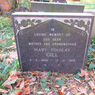 GILL Mary Findlay 1894-1979