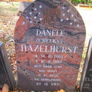 HAZELHURST Danele 1960-1987
