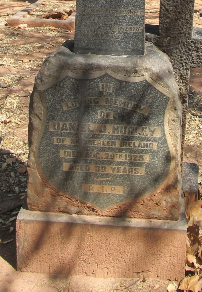HURLEY Daniel J. -1925