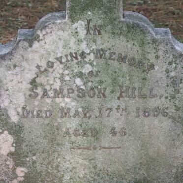 HILL Sampson -1896