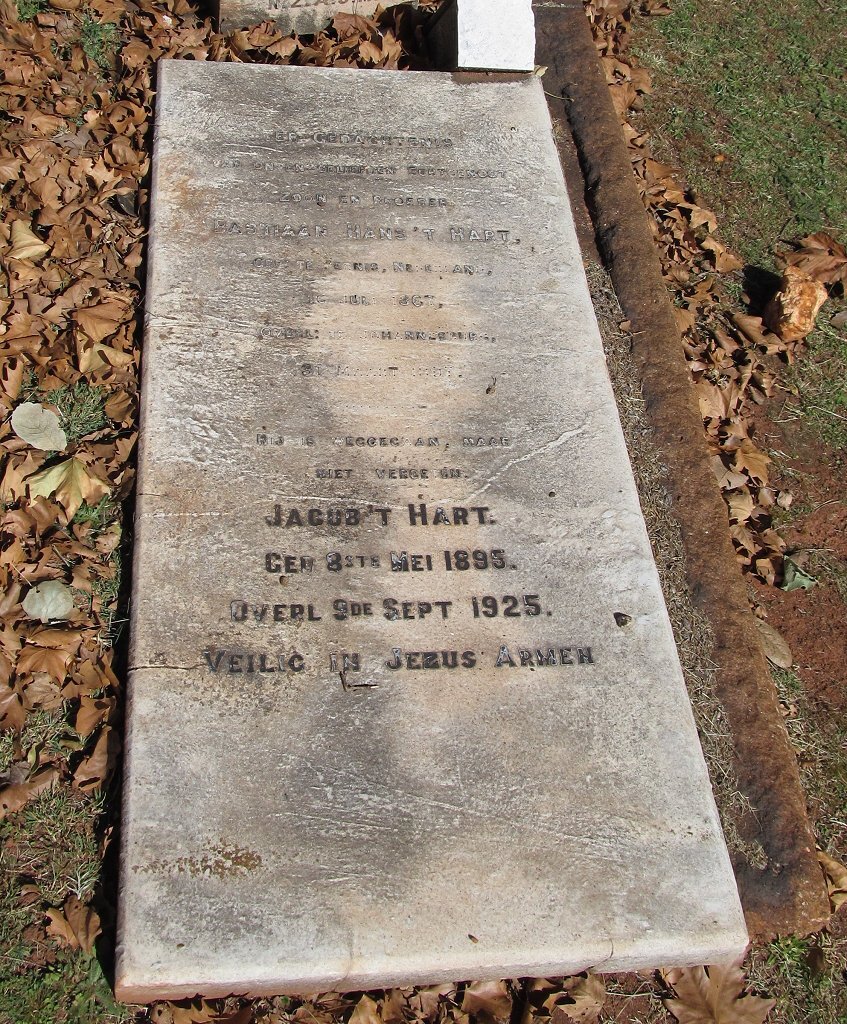 HART Jacob T. 1895-1925 :: ?