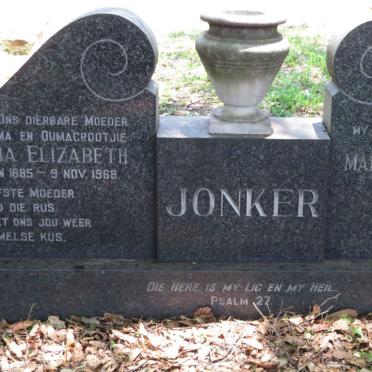 JONKER Marthinus Johannes 1872-1952 &amp; Maria Elizabeth SMIT 1885-1968