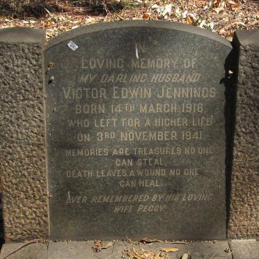 JENNINGS Victor Edwin 1916-1941