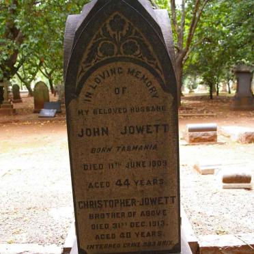 JOWETT John -1909 :: JOWETT Christopher -1913