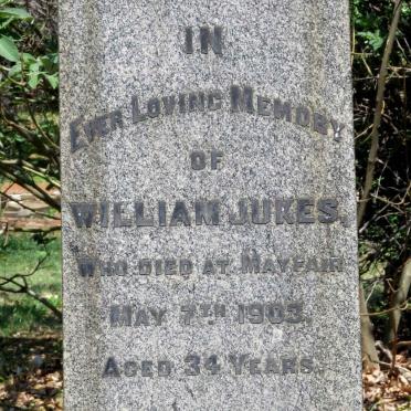 JUKES William -1903