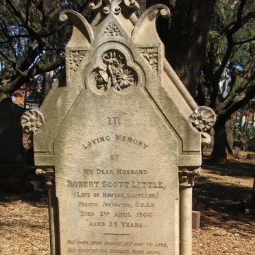 LITTLE Robert Scott -1906 :: LITTLE Walter Scott 1906-1909