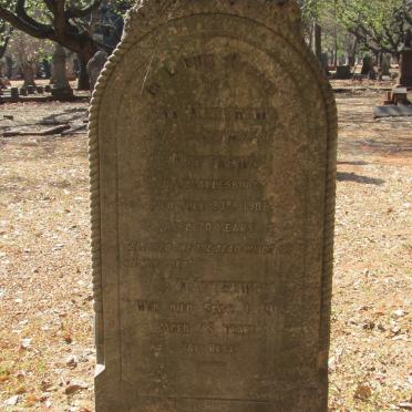 MATTHEWS I. -1915 &amp; Ann -1906
