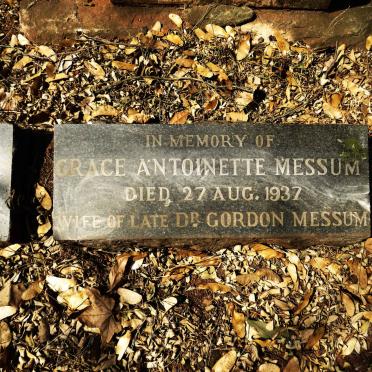 MESSUM Grace Antoinette -1937