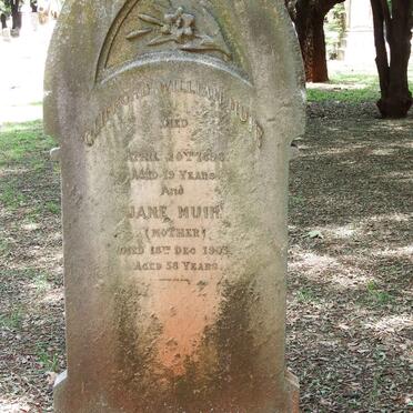 MUIR Clifford William -1898 :: MUIR Jane -1903
