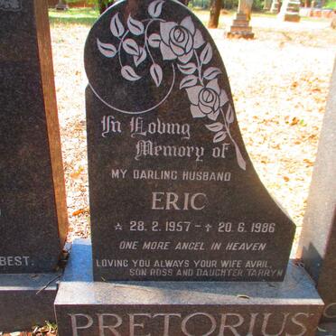 PRETORIUS Eric 1957-1986