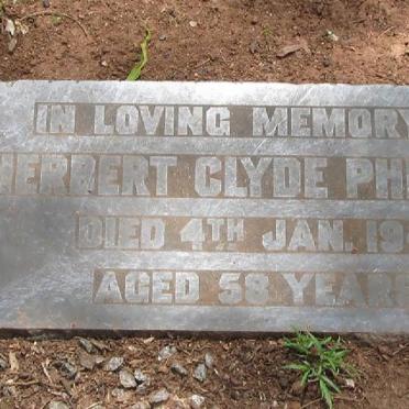 PHILLIPS Herbert Clyde -1941