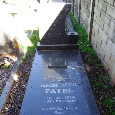 PATEL Shapurjee Cawasjee 1886-1985