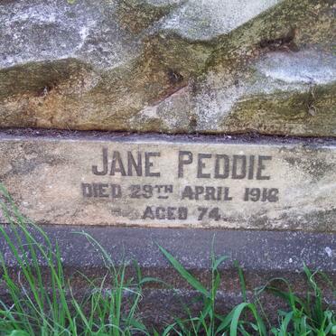 PEDDIE Jane -1916