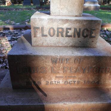 PLAYFORD Florence -1904