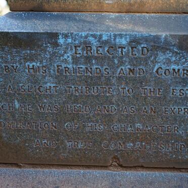 PITT Harry Thomas 1867-1900