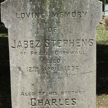 STEPHENS Jabez -1896 :: STEPHENS Charles -1918