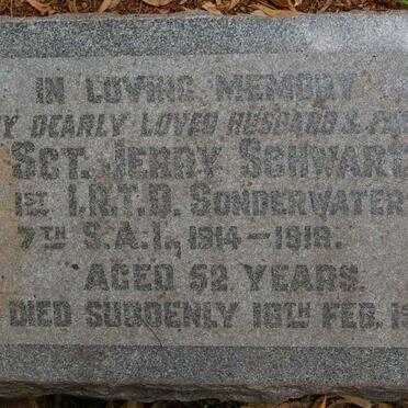 SCHWARTZ Jerry -1941