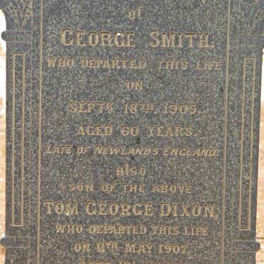 SMITH George -1905 &amp; Isabella -1919 :: SMITH Tom George Dixon -1907