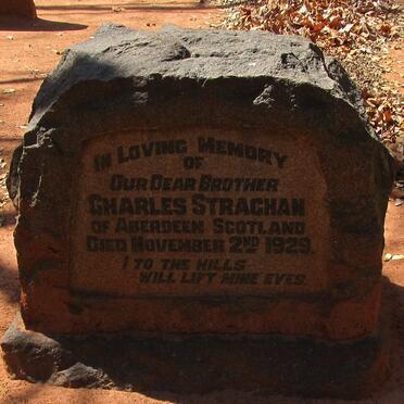 STRACHEN Charles -1929